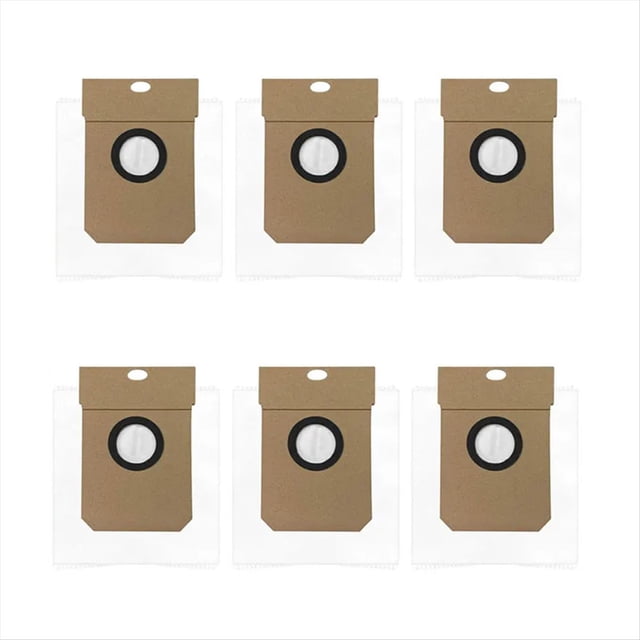 6 Uds Bolsas de Polvo para KaringBee S7 OMNI Robot Aspirador Accesorios Repuestos