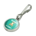 thumbnail image 2 of Wanna Hang Want Sloth Funny Humor Antiqued Charm Clothes Purse Suitcase Backpack Zipper Pull Aid, 2 of 5