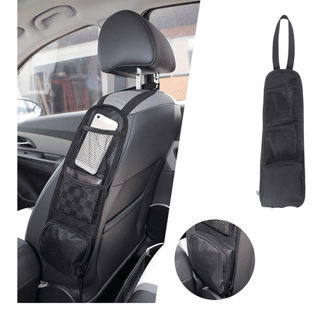 2 Pcs Organisateur Latéral De Siège, Sac De Rangement