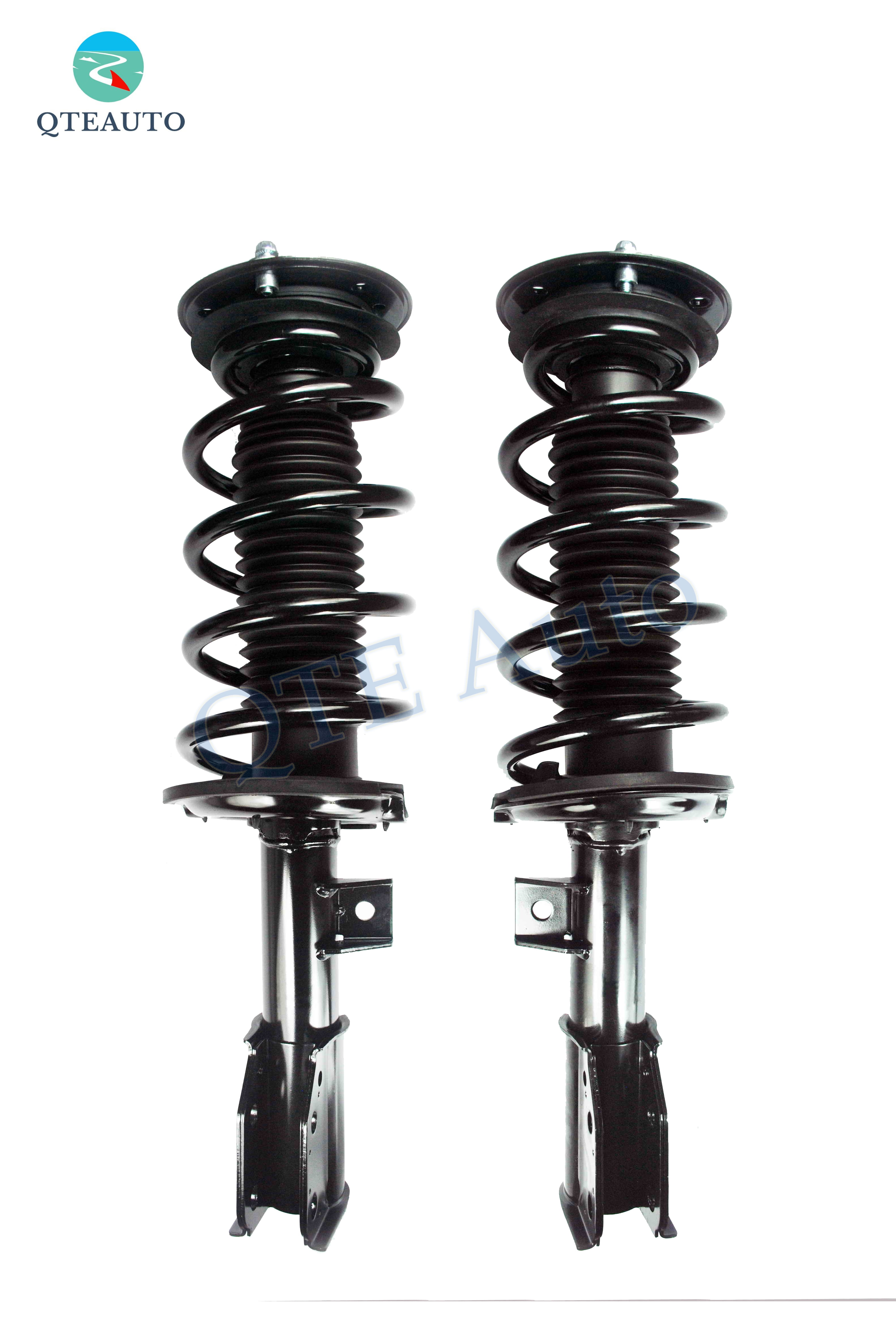AutoShack CST100818PR Pair of 2 Front Driver and Passenger Side Complete Strut Coil Spring Assembly Replacement for 2009 2010 2011 2012 Toyota Venza 2.7L 3.5L V6 AWD FWD