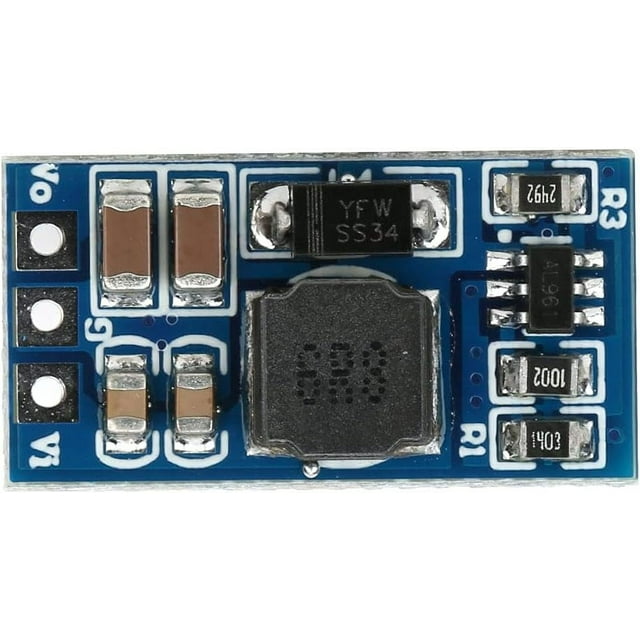 HELIAHO 2Pcs DC DC Step Up Module Boost Converter 1MHz 93% Efficiency 5V 6V 9V 12V, Battery Powered Equipment, Low Power Motor (9V) CJ911-48191