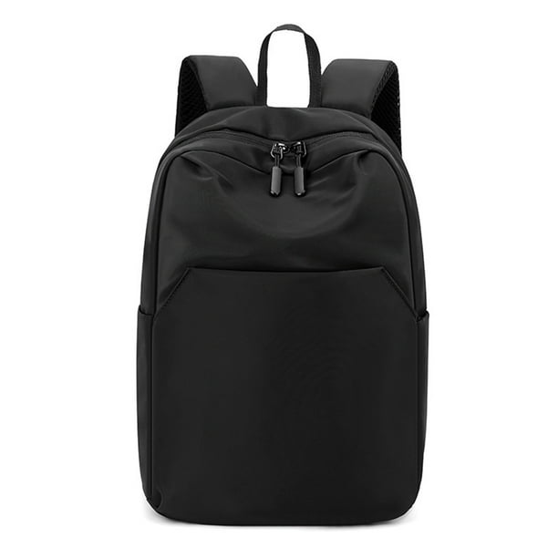 Leisure Solid Color Backpack Outdoor Travel Light Small Backpack Trend Men's Solid Color Backpack