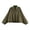 Green, variant on Women's Suede Bomber Jacket Lapel Collar Pilot Coat Oversized Motorcycle Jacket Outwear