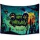 thumbnail image 1 of Tapisserie de Halloween Sonwaha Tapisserie Psychédélique Bat Citrouille Tapisserie pour Chambre Salon Dortoir Decoración de fiesta de Halloween (150×130 cm) LingWen 8390615932844, 1 of 1