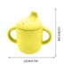 thumbnail image 2 of Vaso de silicona para bebés, vaso de aprendizaje para refrigerios con pajita, vaso de entrenamiento para evitar caídas, vaso de agua, 2 of 5