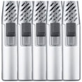 thumbnail image 1 of Encendedor Recargable TorchySilver 5 Pzas Plata Recargable Metal Gas Butano., 1 of 1