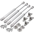 thumbnail image 1 of Gas Strut, 4pcs 100n Hydraulic Cabinet Struts Spring Gas Struts Pneumatic Arm, 1 of 5