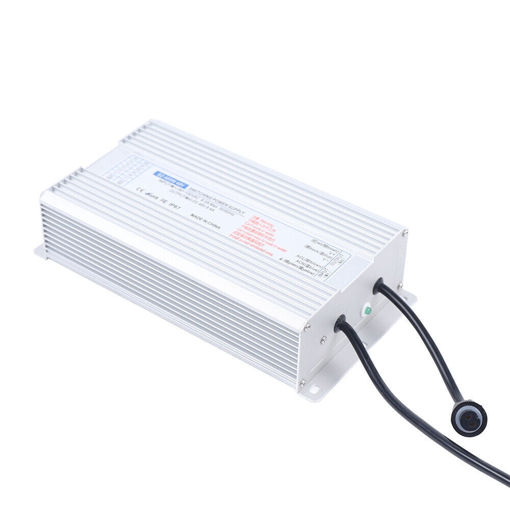12-Head 110V Ultrasonic Mist Maker Kit Pond Fogger Mister Machine W/2 Buoy