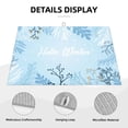 thumbnail image 4 of Microfiber Dish Drying Mat, Snowflake Winter Illustration Dish Drying Pad Mats for Kitchen Counter Dishes Rack Pad, 18 x 24 inches, 4 of 9