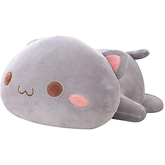 Cute Cat Plush Toy Cat Stuffed Animals Toy Great Gift For Birthday Holiday Lumbar Support Back Cushion