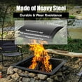thumbnail image 5 of 36 inch Square Fire Pit Ring, Heavy Duty Fire Ring, DIY Campfire Insert Above or In-Ground, for Outdoor, Camping, and Bonfires, 5 of 10