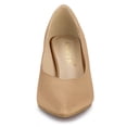 thumbnail image 2 of BLISSFUL STEP Escarpins à Petits Talons Bas à Bout Pointu pour Femmes, 2 of 6