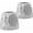 white, variant on Rock Speaker with Bluetooth,Outdoor Bluetooth Speakers, Outdoor Speaker Waterproof Rechargeable, Wireless Stereo Pair, USB Charging, All-Weather Garden Patio Speakers BBQ Deck Raw Stone (K051shape)