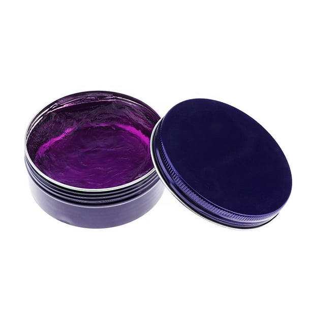 de Arcilla para Peinar El Cabello para Hombres, Fijación Fuerte, Acabado Mate, Peinados - Púrpura Yinane Cera para el cabello