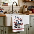 thumbnail image 5 of Patriotic Independence Day Ultra-Fine Fiber Towels, Quick-Drying Absorbent Kitchen Tea Towels, Decorative Dish Towels for Fourth of July, Anniversaries and Easter Gifts Giving, 26*17in, B, 5 of 7