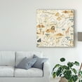 thumbnail image 3 of Trademark Fine Art 'World Traveler Pattern VIII' Canvas Art by Laura Marshall, 3 of 4