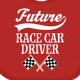 thumbnail image 4 of Inktastic Future Race Car Driver Racing Boys Baby Bib, 4 of 4
