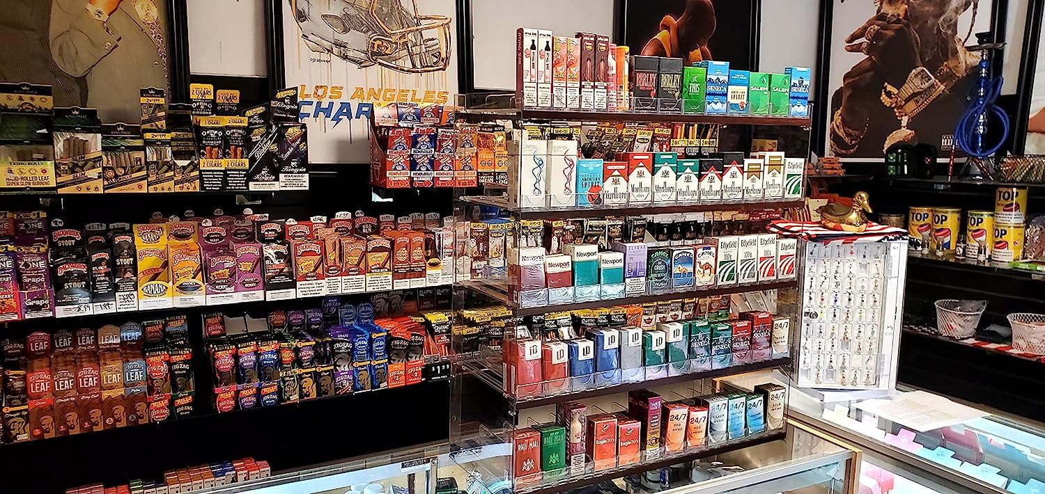 NEW 660 Box Cigarette Display Case Push Tray Commercial Retail Tobacco Auto Feed Showcase