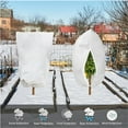 thumbnail image 3 of Winter Zipper Plant Covers - Warm Plant Protection Cover Bags, Frost Cloth Blanket Protecting Fruit Tree Potted Plants from Freezing Animals Eating(120*180cm,Green), 3 of 3