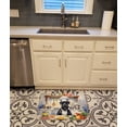thumbnail image 2 of Yorkie Yorkshire Terrier The Chef Memory Foam Kitchen Mat, 2 of 5