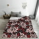 thumbnail image 5 of Balery Snake And Rose Manta de Felpa Suave y Acogedora – Cobija de Franela Aterciopelada para Cama, Lavable y Cálida para Sofá, Mascotas, Transpirable-50"x40", 5 of 7