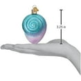 thumbnail image 5 of Old World Christmas Blown Glass Ornament for Christmas Tree, Fanciful Spiral Shell, 5 of 5