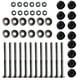 thumbnail image 5 of Juego de 12 tornillos para trampolín de acero galvanizado con llave para fijación, 5 of 5