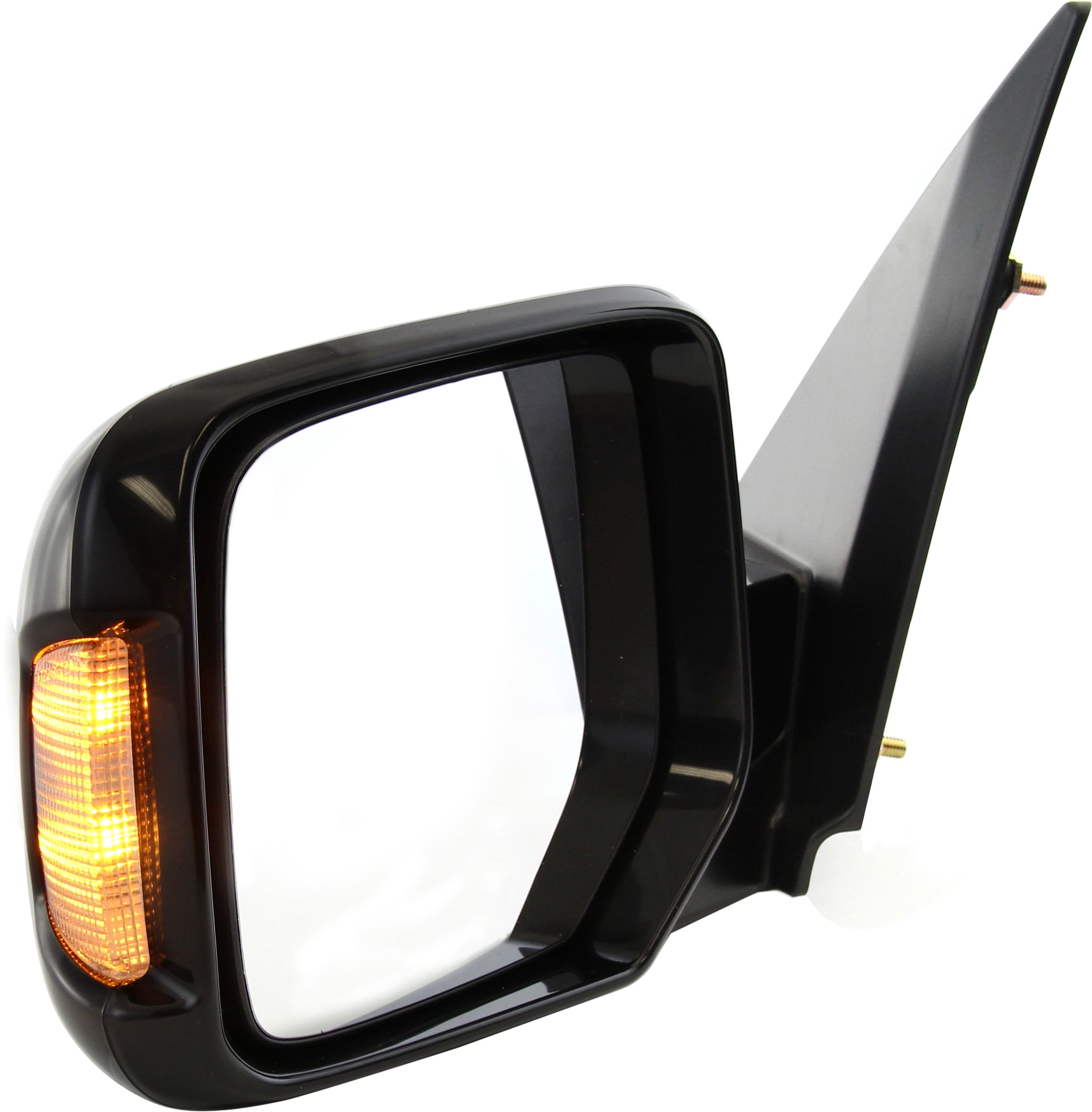 Mirror Compatible With 2009-2015 Honda Pilot Left Driver Side In-housing Signal Light Paintable Kool-Vue