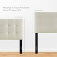 thumbnail image 5 of Modway Lily Tufted Linen Fabric Upholstered Full Headboard in Ivory, 5 of 5