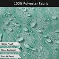thumbnail image 5 of Vargottam Indoor/OutdoorTablecloth58x58 InchSquareTablecloth Waterproof PatioTableCloths- Spring/SummerTableCovers for Backyard RectangularTable/BBQs/Picnic -Aquamarine, 5 of 5