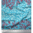 thumbnail image 1 of Soimoi Rayon Fabric Artistic Floral Printed Fabric 1 Yard 56 Inch Wide, 1 of 5