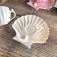 thumbnail image 2 of Set de café y té HUOGUO, taza y platillo de porcelana, color blanco, 2 of 4