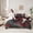 Red White Black, variant on Castle Fairy Cherry Blossom Twin Bedding Sets,Pink Floral Sakura Bedding Comforter Set