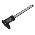 thumbnail image 2 of Vernier Caliper, Millimeter Inch Conversion 0.1mm 0.01in Accuracy Digital Caliper Portable 0 To 6in  For Household, 2 of 8