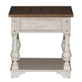 thumbnail image 4 of Liberty Furniture Morgan Creek Opt 3 Piece Living Room Table Set - White, 4 of 5