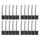 thumbnail image 2 of Cepillo De Carbón Para Herramienta Eléctrica, 20 Piezas Cepillo De Carbón De Alta Resistencia Conductividad Multifuncional Para Amoladora Angular ANGGREK Herramientas, 2 of 7