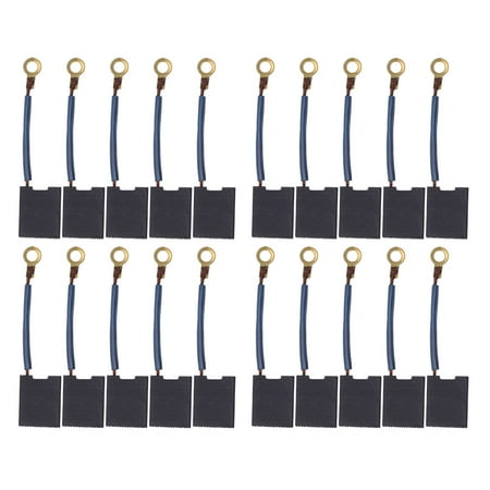 

20PCS Copper Carbon Brush Replacement Power Tool Carbon Brush for Angle Grinder Cutting Machine