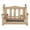 bird feeder, variant on 23.6-Inch Hanging Wild Bird Feeder Stand, Sturdy Wooden Outdoor Swing Bird Perch, Weather-Resistant Bird Feeding Station with Ropes for Garden, Backyard, Patio to Attract Birds for