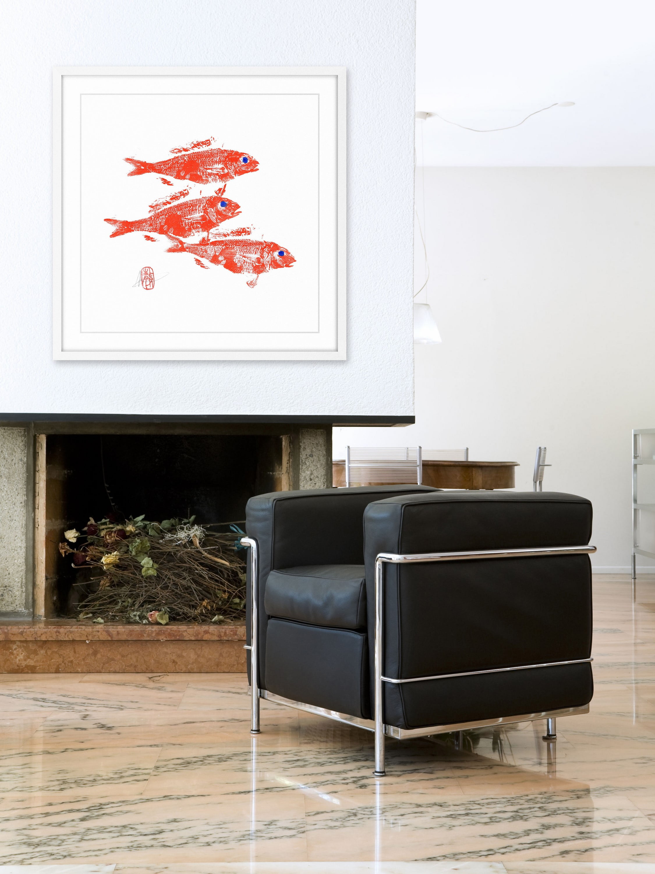 "Three Is Better than One" Framed Painting Print