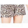 thumbnail image 3 of Bar III Women's Leopard-Print Shorts Natural Size 6, 3 of 3