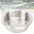 thumbnail image 3 of Porte-gobelet Rabattable, Porte-Gobelet Compact en Acier Inoxydable Facile à Nettoyer pour Voitures pour RVs pour Bateaux, 3 of 7