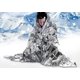 thumbnail image 2 of uds mantas de emergencia de alta plata reflectante película de Mylar hoja de lámina de protección térmica manta de Camping senderismo mantas espaciales y invernadero de jardín C WD.WDQZL Hogar, 2 of 5
