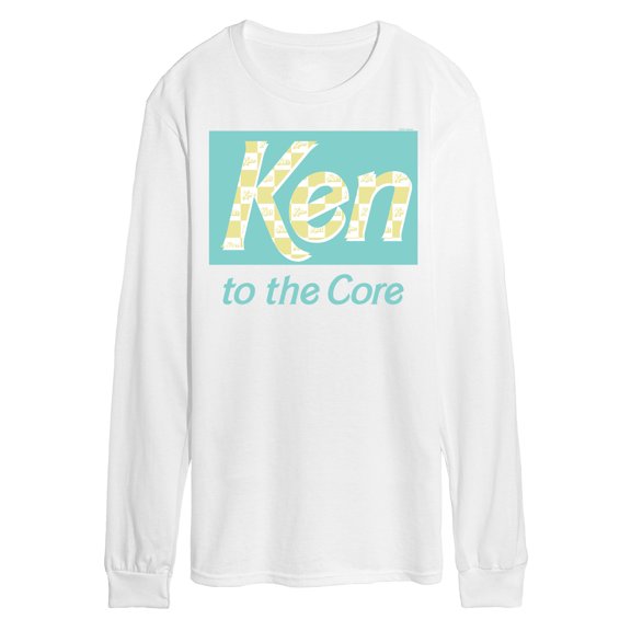 Barbie - Ken to the Core - Checked Style - Men's Long Sleeve T-Shirt