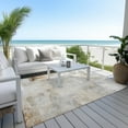 thumbnail image 6 of Addison Rugs Chantille Indoor/Outdoor Transitional Blocks Beige Washable Rectangle Rug, 10' x 14', 6 of 6