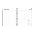 thumbnail image 2 of 2024 Weekly Monthly Planner, 8.5x11, Blue Sky, Solid Gray, 2 of 10