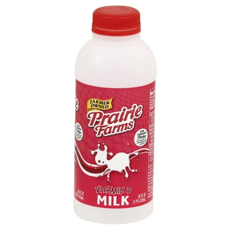 Prairie Farms Vitamin D Milk 16 Oz