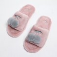 thumbnail image 5 of SBYOJLPB Women's Winter Slipper with Plush Decoration Casual Indoor Open-Toe Slippers, 5 of 9