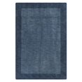 thumbnail image 2 of Rugsotic Carpets Hand Knotted Wool Area Rug 9'x12' Blue Contemporary Rectangle Indoor Rug for Living Room, Bedroom Antimicrobial L00201, 2 of 7