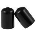 thumbnail image 2 of Cubierta de tapa de extremo de protectores de rosca Uxcell 0.43" Negro, 2 of 6