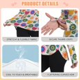 thumbnail image 4 of FORMRS Womens Long Sleeve Shirts UPF 50+ Sun Protection Quick Dry Fishing Hiking Tops, Size S-2XL, Colorful Abstract Flowers, 4 of 8